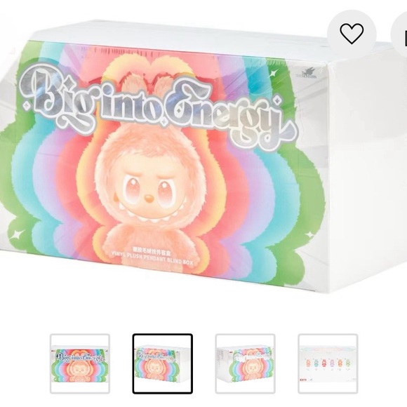 AUTHENTIC NEW “Big into Energy” HAPPINESS LABUBU - Picture 5 of 6